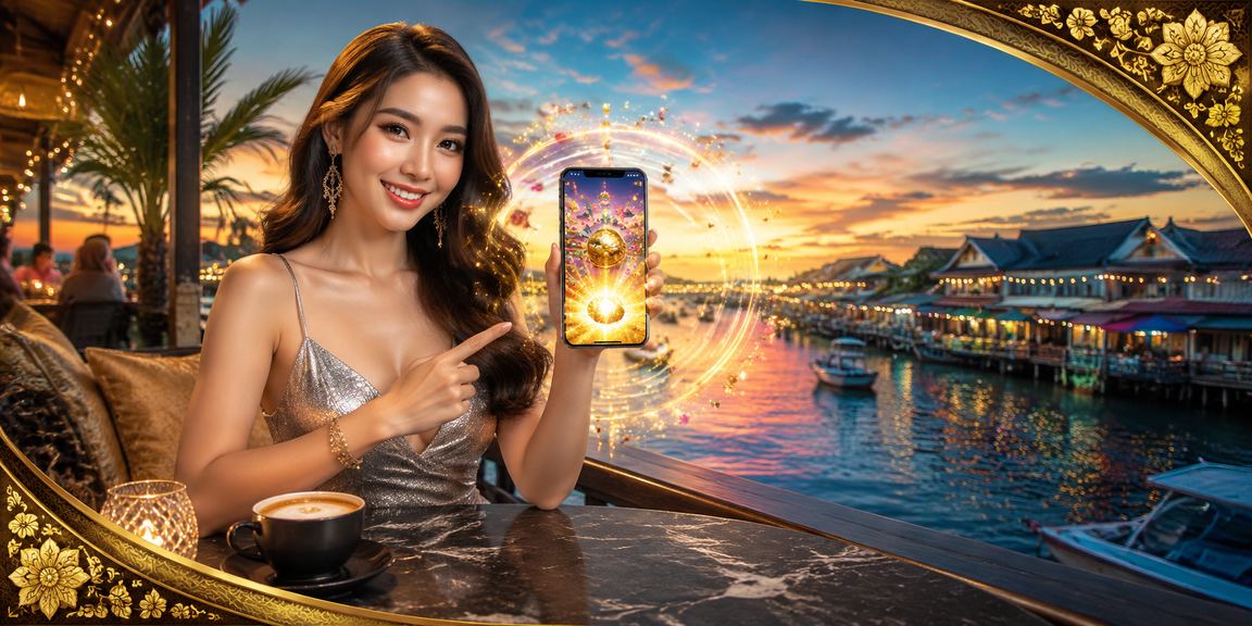 Aplikasi kasino dalam talian bergaya batik Malaysia digunakan pada telefon pintar