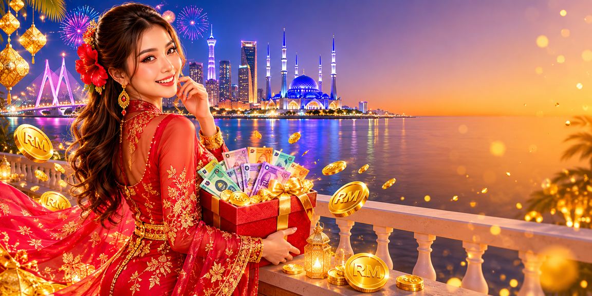 Casino entertainment atmosphere for Hari Raya in Selangor, Malaysia
